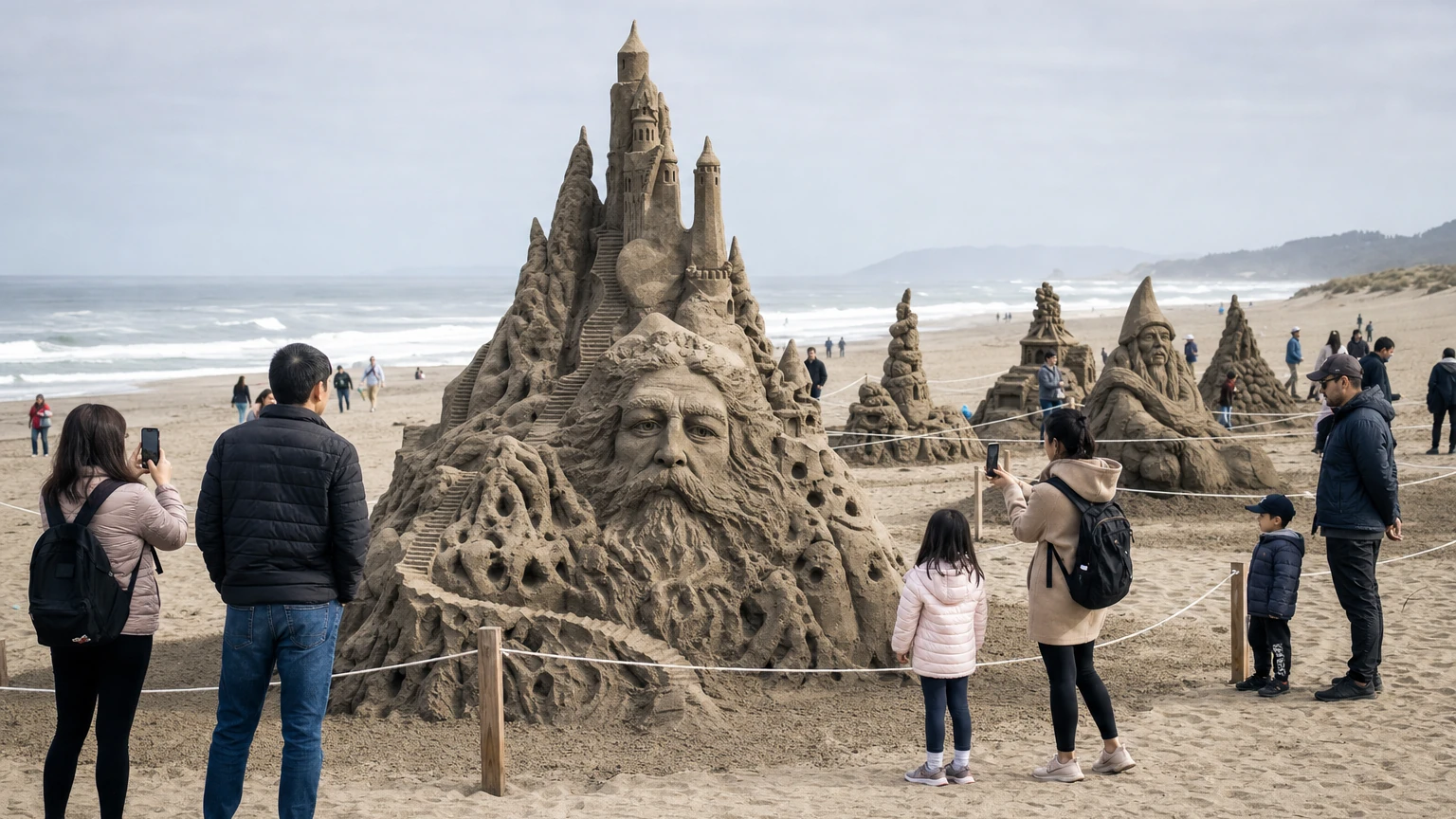 Representative editorial image of Ocean Beach in San Francisco; not a photograph of the 2026 Sandcastle Classic.
