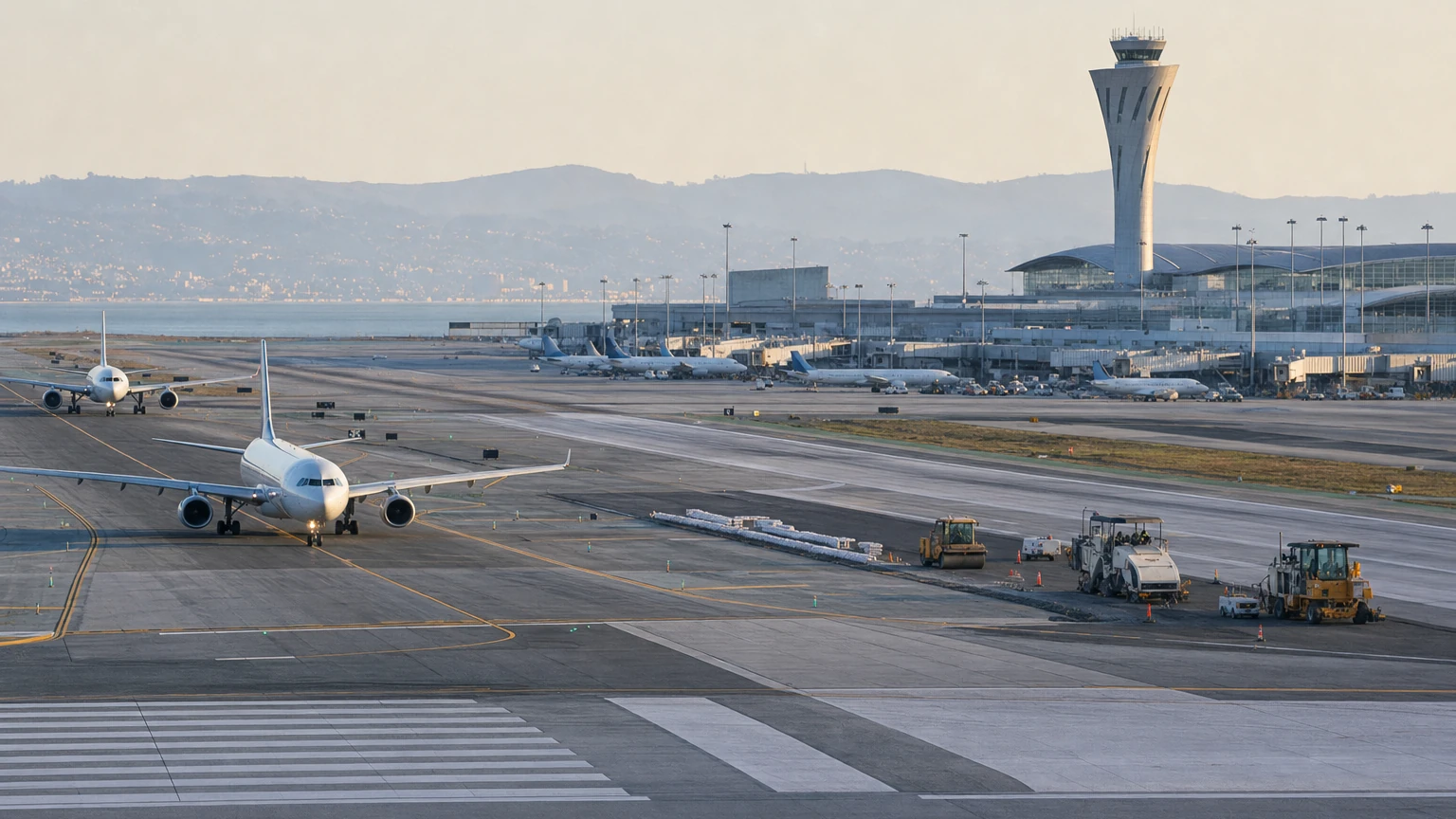 Representative editorial transportation image used as a temporary fallback for coverage of SFO runway operations.